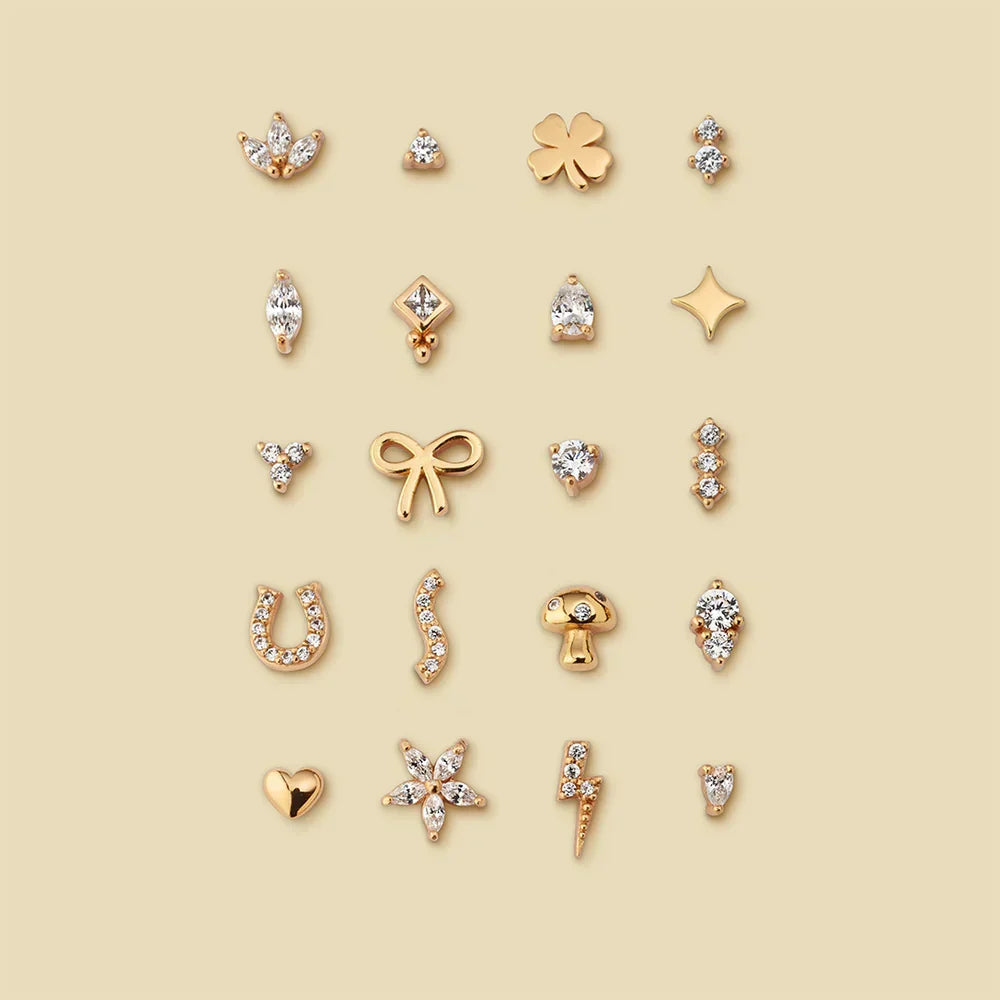 Meet the New Flatback Stud Collection by Eline Rosina