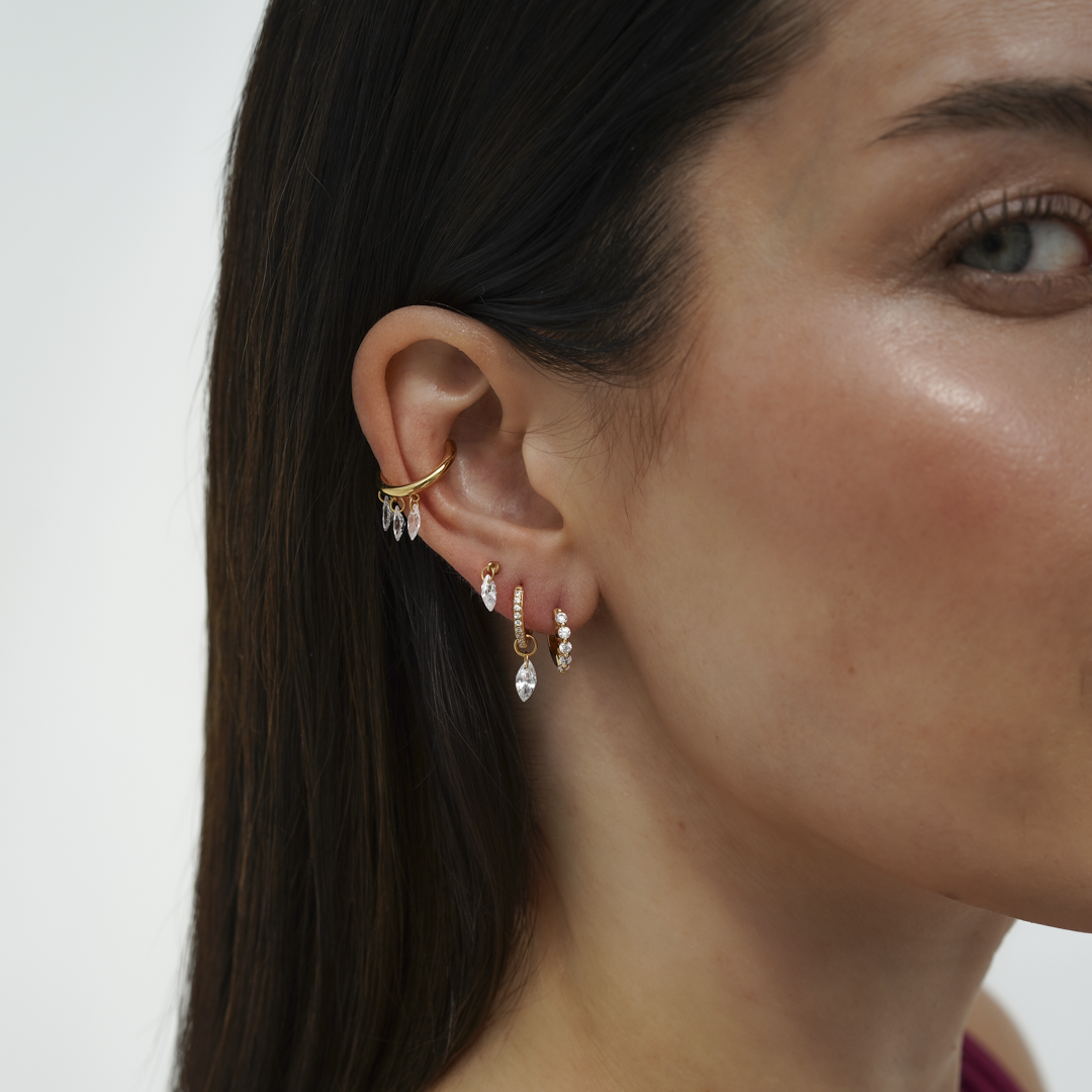 No Piercing? No Problem. The Pulse Ear Cuffs That Complete Every Ear Stack