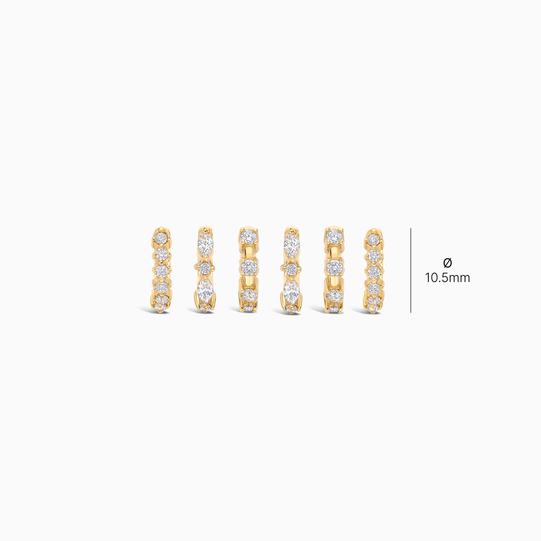 Frankie Hoops Set