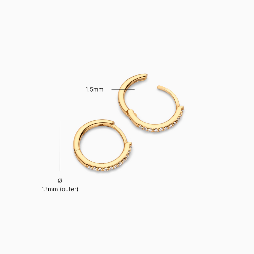 Atelier Zirconia Huggies (M)