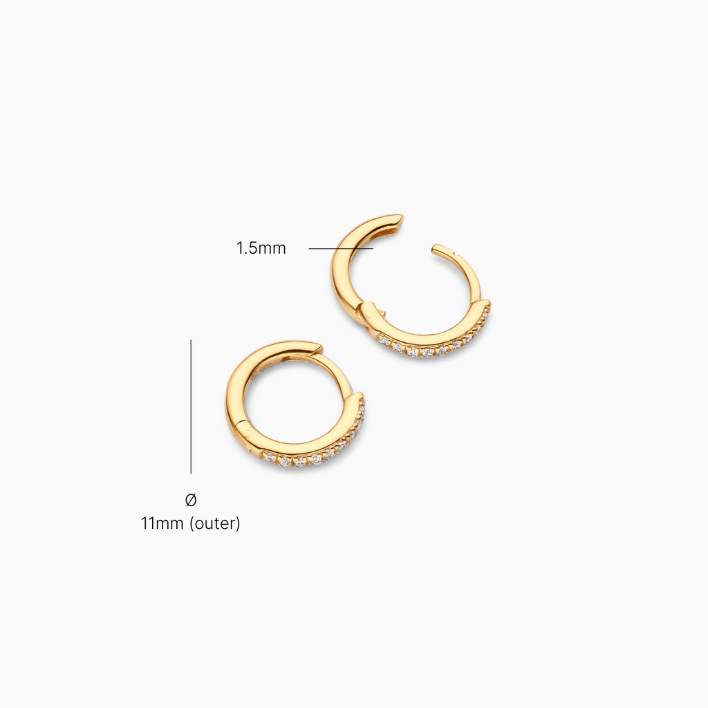 Atelier Zirconia Huggies (S)