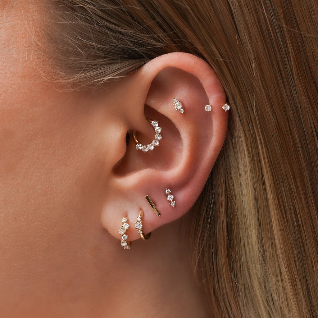 Diamond Luma Daith Piercing